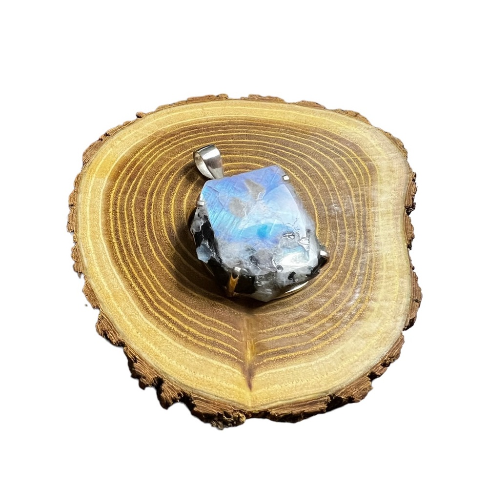 COPY - Rough Moonstone pendant